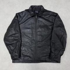 【極美品】オールドギャップ　キルティング　本革　レザージャケット　ブラック　XL 2025年最新】gap レザージャケット xlの人気アイテム - メルカリ