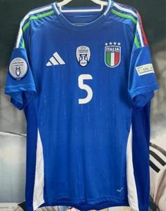 ユーロ2024イタリアチームホームユニフォーム5番 カラフィオーリ