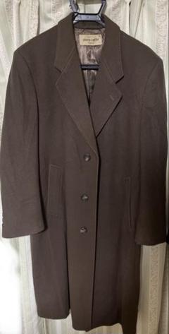 希少カシミヤ混 L相当◎ピエールカルダン ステンカラーコート キャメル 美品 ouwl25011206.jpg