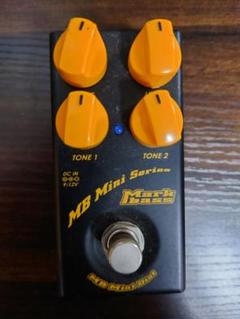 MB Mini Dist ベースエフェクター マークベース ディストーション Markbass MB Mini Dist Compact Bass Distortion Effects Pedal