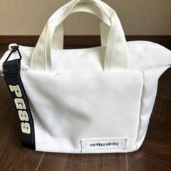 2023年 【極美品】 パーリーゲイツ保冷バッグクーラーゴルフPG 白