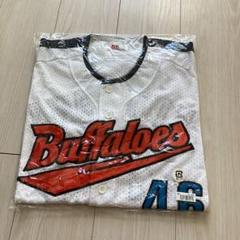 大阪近鉄バファローズ 北川博敏　レプリカユニフォーム Mサイズ 近鉄バファローズ 北川博敏選手ユニフォーム - メルカリ