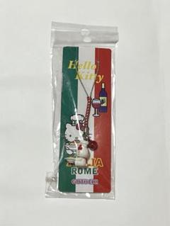キティー　ご当地　ストラップ　イタリア　ローマ三越　パスタ　平成レトロ レア キティー ご当地 ストラップ イタリア ローマ三越 パスタ 平成