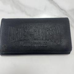 希少！ハーレダビッドソン(us製)/二つ折り財布 Harley-Davidson® Mens Smooth Classic H-D Genuine Leather