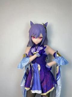 【在庫あり】刻晴 　原神　着ぐるみ　硬質マスク　kigurumi 　コスプレ 在庫あり】刻晴 原神 着ぐるみ 硬質マスク kigurumi コスプレ