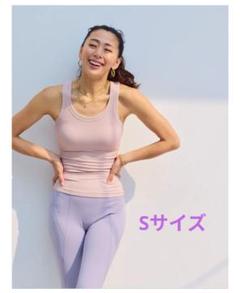 2nd SKIN TANK ピンク　野沢和香　ワーシー　WE‘RTHY Sサイズ