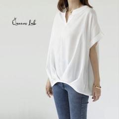 ブラウス レディース 7分袖 カットソー シャツ 半袖シャツ 半袖 夏服 夏 服
