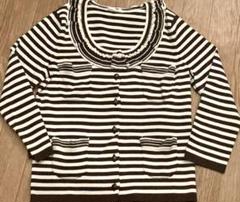 タグ付未使用⁂トゥービーシック⁂ボレロ　ショート丈カーディガン　フリル　黒　M TO BE CHIC - タグ付未使用⁂トゥービーシック⁂ボレロ ショート丈