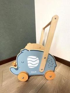 PolarB 木製手押し車 象の形