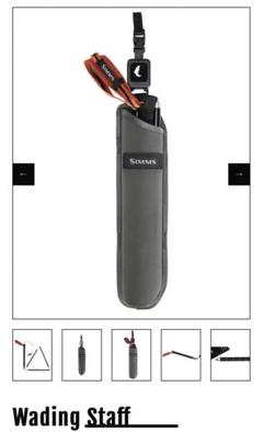 新品未使用シムスウェーディングスタッフ Simms Wading Staff
