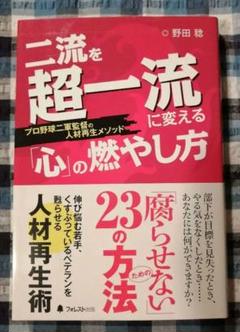 二流を超一流に変える「心」の燃やし方 : プロ野球二軍監督の人材再生メソッド