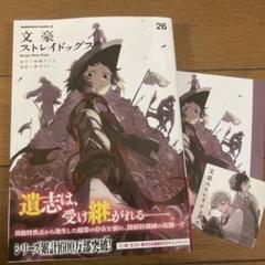 文豪ストレイドッグス 全巻 全26巻 初版多数 関連本付き 角川書店 - 文豪ストレイドッグス 文スト 漫画 1〜26巻＋関連本