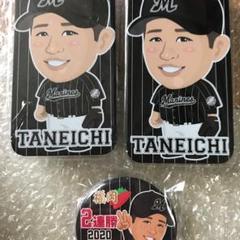 千葉ロッテマリーンズ　角中勝也　マリーンズガチャ　モバガチャ　缶バッジ　グッズ 千葉ロッテマリーンズ 角中勝也 マリーンズガチャ モバガチャ 缶