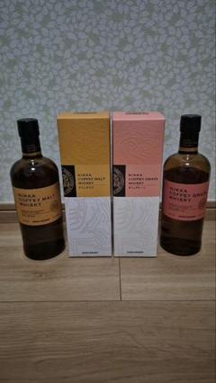 最終値下げ！NIKKA シングルモルトウイスキー など５本セット、箱付き S_2543590000329.jpg