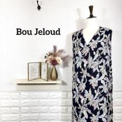 ブージュルード★　Boujeloud　ワンピース　花柄　ノースリーブ　リゾート