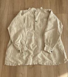 french vintageフランス軍　ボージョンスモック　リネン French Army Linen Hospital Bourgeron Smock Dead