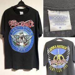 80s 90s BROCKUM AEROSMITH PUMP ツアー Tシャツ