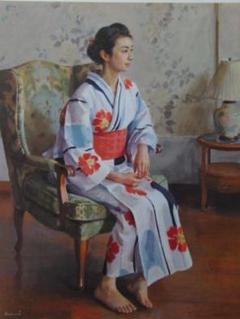 池田清明【花のチュール】希少画集画、状態良好、新品高級額装付