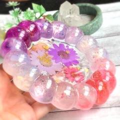 ポコポコ✨お花♥️入れ物オルゴナイト