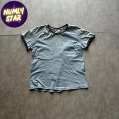 retro nike ringer t-shirt y2k light blue