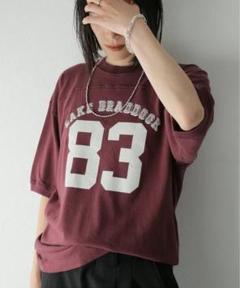 Shinzone シンゾーン FOOTBALL TEE ボルドー Shinzone シンゾーン FOOTBALL TEE ボルドー - メルカリ