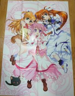 【非売品】魔法少女リリカルなのはViVid A3 ポスター 魔法少女リリカルなのは vivid コンプエース 非売品 ポスター