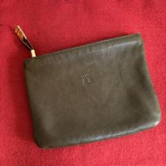 美品　LOEWE オールド　ロエベ ナッパレザー　財布　ミニ　ポーチ　小物入れ 美品 LOEWE オールド ロエベ ナッパレザー 財布 ミニ ポーチ