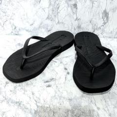 美品✨️スリーパーズ SLEEPERS 黒 ビーチ サンダル UK6 EU38
