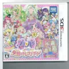 新品y 3DS プリパラ めざめよ! 女神のドレスデザイン 外装不良