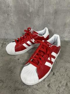 adidas アディダス　スニーカー　靴　レッド 24.5cm 赤　シューズのサムネイル