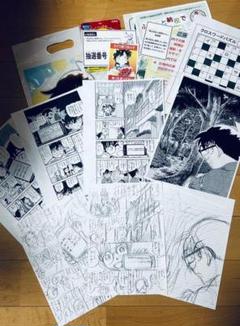 青山剛昌 名探偵コナン 話そうDAY 直筆ネーム 直筆下描き ワンセット 青山剛昌 名探偵コナン 話そうDAY 直筆ネーム 直筆下描き ワン