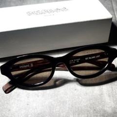 別注カラー　FETICO×BLANC OVAL-FRAME SUNGLASSES