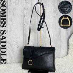 人気♡美品♡チャーム付♡SOMES SADDLE ソメスサドル ショルダーバッグ
