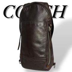 良品　COACH　267　ボディバッグ トンプソン コンバーチブル レザー