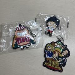 ワンピース ラバーストラップ 3個セット - メルカリ