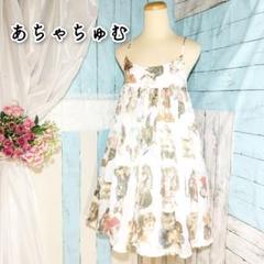 希少激レア♥あちゃちゅむ しんやまさこ シフォン キャミソール ワンピース