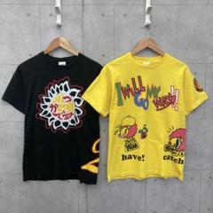 遊助 YUSUKE KAMIJI Ｔシャツ ２枚セット メンズ M 黄 黒