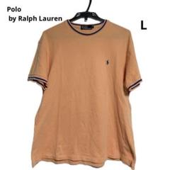 ポロラルフローレンTシャツ 半袖カットソー オレンジ 90s 00s