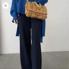 ふじあみ UNOF 黒 KNIT PANTS Mサイズ ふじあみ UNOF 黒 KNIT PANTS Mサイズ