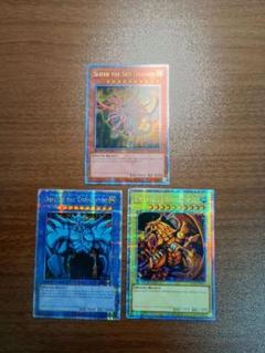 美品　遊戯王 三幻神 シークレット 初期 GB 遊戯王 - 遊戯王 三幻神 初期 シークレットの通販 by Châtillon