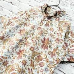【美品】Tropical ハーフボタン アロハシャツ BD