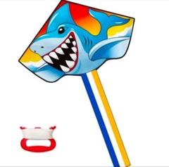 お正月に⭐️凧揚げ　カイト　シャーク　206cm x 116cm　新品