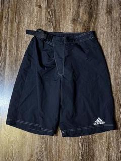 90s adidas ブラック ショートパンツ