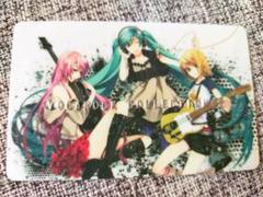 初音ミク クレカ風 プラスチックカード 特典 ボーカロイド ルカ リン