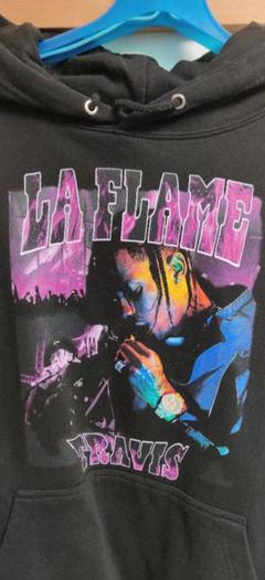 travis scott 着用 IN FLAMES インフレイムス パーカー M travis scott 着用 IN FLAMES インフレイムス パーカー M