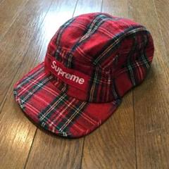 supreme シュプリーム チェックcamp cap キャップ
