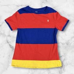ポロラルフローレン Tシャツ ストライプ 7(130)