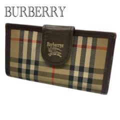 【美品】BURBERRY バーバリー　4連キーケース　ノバチェック　ヴィンテージ