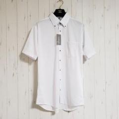 訳あり新品△CLOSSHI クロッシー△形態安定シャツ 半袖 ホワイト41