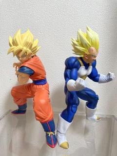 ドラゴンボール　一番くじ　悟空　ベジータ フィギュアセット